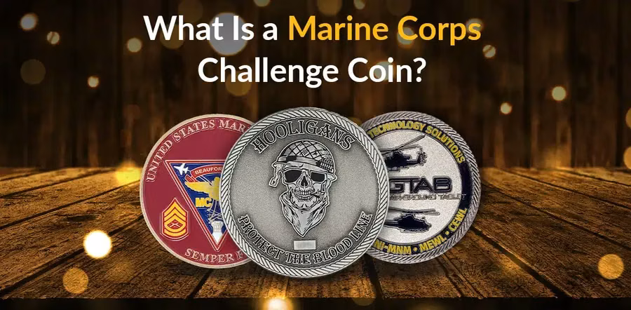 Marine Corps challenge coins