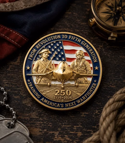 A Revolution to Fifth Generation challenge coin, Marine Corps