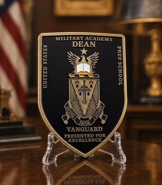 A Military Academy Dean challenge coin, Military Academy