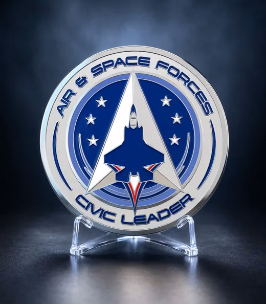 A Air & Space Forces challenge coin, Space Force