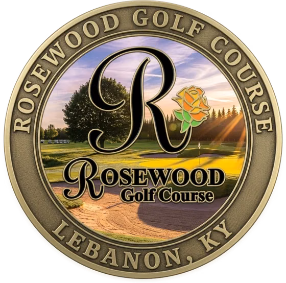 A Rosewood Golf Course coin, Lebanon, Kentucky