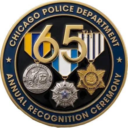 Chicago Police Department 65th Annual Recognition Ceremony coin