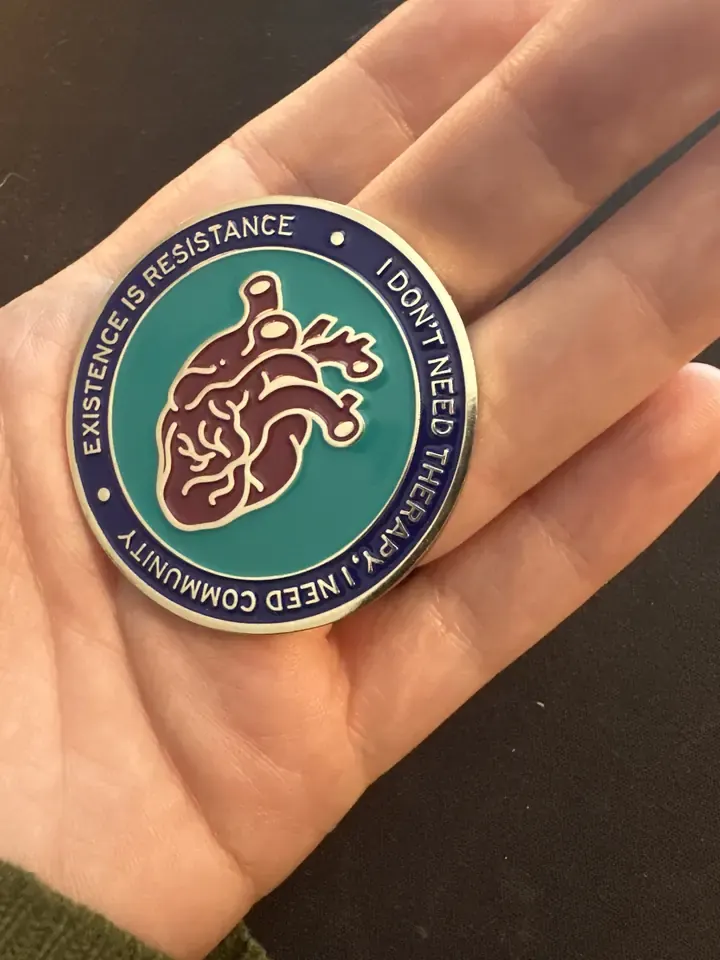Jess Danielle’s own photo of the coin